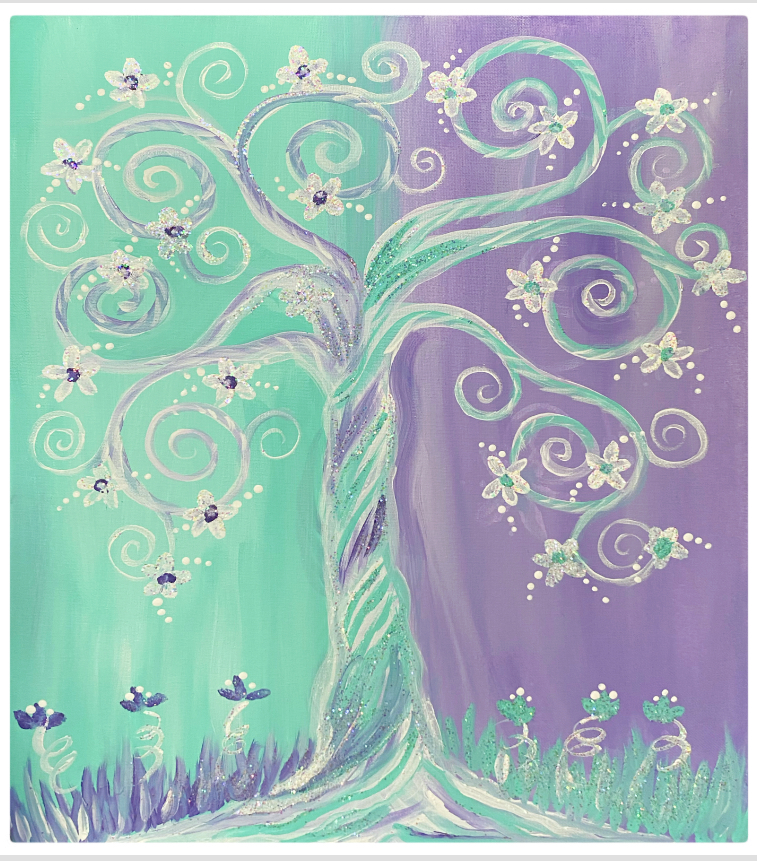 Whimsical Tree - Cocktails & Canvas